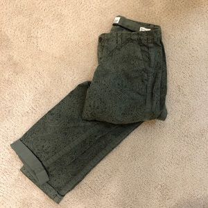 *SOLD* - Gap Patterned Chinos, Size 6